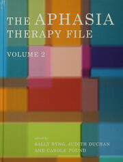 The Aphasia Therapy File: Volume 2 book cover