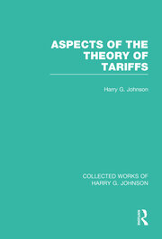 Aspects of the Theory of Tariffs  (Collected Works of Harry Johnson) book cover