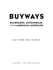 Buyways: Billboards, Automobiles, and the American Landscape book cover