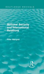 National Security and International Relations (Routledge Revivals) book cover