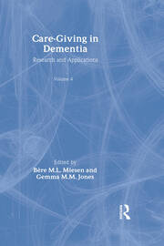 Care-Giving in Dementia: Research and Applications Volume 4 book cover