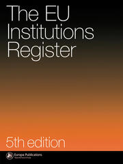Eu Institutions Register book cover