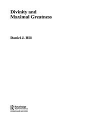 Divinity and Maximal Greatness book cover