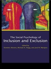Social Psychology of Inclusion and Exclusion book cover