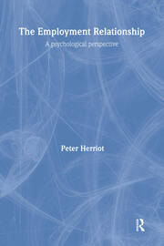 The Employment Relationship: A Psychological Perspective book cover