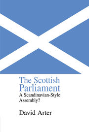 The Scottish Parliament: A Scandinavian-Style Assembly? book cover