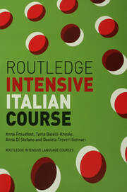 Routledge Intensive Italian Course book cover