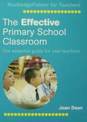 The Effective Primary School Classroom: The Essential Guide for New Teachers book cover