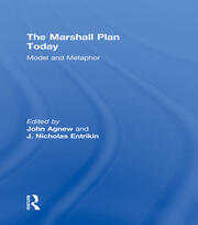 The Marshall Plan Today: Model and Metaphor book cover