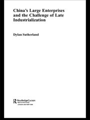 China's Large Enterprises and the Challenge of Late Industrialisation book cover