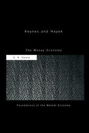Keynes and Hayek: The Money Economy book cover