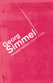 Georg Simmel book cover