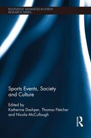 Sports Events, Society and Culture book cover