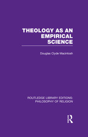 Theology as an Empirical Science book cover