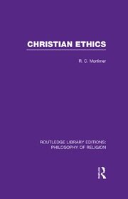 Christian Ethics book cover