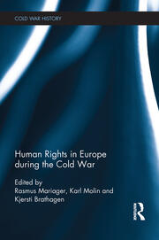 Human Rights in Europe during the Cold War book cover