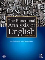The Functional Analysis of English: A Hallidayan Approach book cover