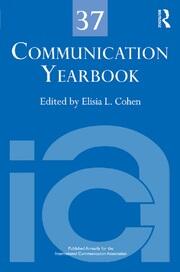 Communication Yearbook 37 book cover
