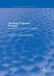 The Birth of Western Painting (Routledge Revivals): A History of Colour, Form and Iconography book cover