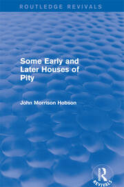 Some Early and Later Houses of Pity (Routledge Revivals) book cover