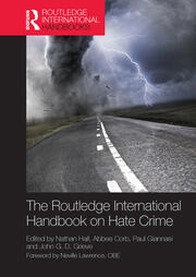 The Routledge International Handbook on Hate Crime book cover