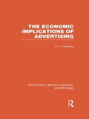 The Economic Implications of Advertising (RLE Advertising) book cover