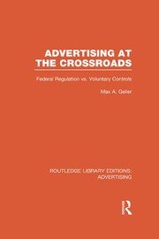Advertising at the Crossroads book cover