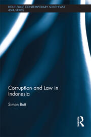 Corruption and Law in Indonesia book cover