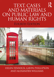 Text, Cases and Materials on Public Law and Human Rights book cover
