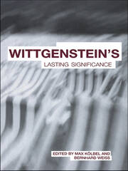 Wittgenstein's Lasting Significance book cover