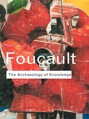 Archaeology of Knowledge book cover