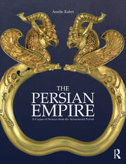 The Persian Empire: A Corpus of Sources from the Achaemenid Period book cover