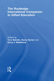 The Routledge International Companion to Gifted Education book cover