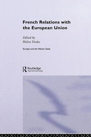 French Relations with the European Union book cover