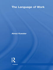The Language of Work book cover