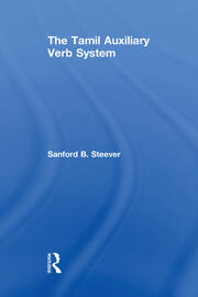 The Tamil Auxiliary Verb System book cover