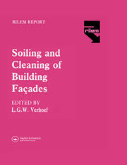The Soiling and Cleaning of Building Facades book cover