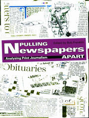 Pulling Newspapers Apart: Analysing Print Journalism book cover