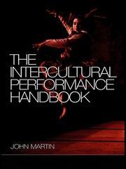 The Intercultural Performance Handbook book cover