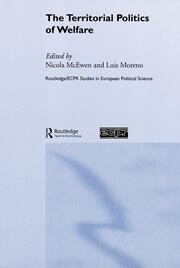 The Territorial Politics of Welfare book cover