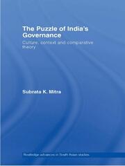 The Puzzle of India's Governance: Culture, Context and Comparative Theory book cover