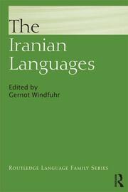 The Iranian Languages book cover