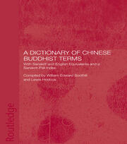 A Dictionary of Chinese Buddhist Terms: With Sanskrit and English Equivalents and a Sanskrit-Pali Index book cover