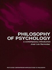 Philosophy of Psychology: A Contemporary Introduction book cover