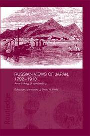 Russian Views of Japan, 1792-1913: An Anthology of Travel Writing book cover
