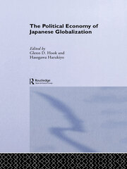 The Political Economy of Japanese Globalisation book cover