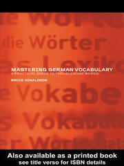 Mastering German Vocabulary: A Practical Guide to Troublesome Words book cover