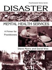 Disaster Mental Health Services: A Primer for Practitioners book cover