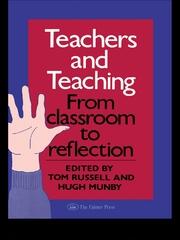 Teachers And Teaching: From Classroom To Reflection book cover