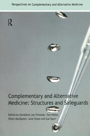 Complementary and Alternative Medicine: Structures and Safeguards book cover